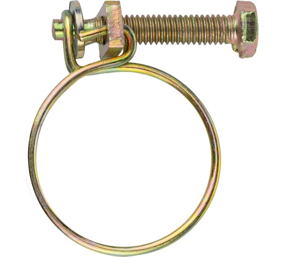 Проволочный спиральный хомут MasterProf оцинкованный, 1.1/4", 32 мм, 5 шт. ИС.140815.5