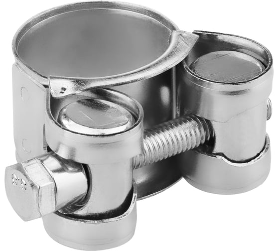 Силовой оцинкованный хомут MasterProf 20-22 мм, 2 шт. ИС.140795.2 1