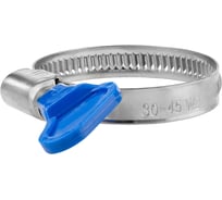 Обжимной червячный хомут MasterProf нержавеющая сталь, с бабочкой, 30-45 мм, 5 шт. ИС.140162.5