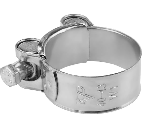 Силовой оцинкованный хомут MasterProf 40-43 мм, 2 шт. ИС.140800.2