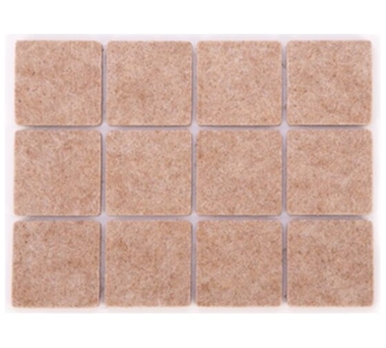 Самоклеящиеся накладки для мебели Tescoma presto 30x30 мм, 24 шт. 420857