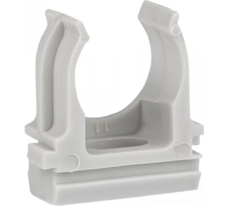 Крепеж-клипса EKF d32 мм, серая, 50 шт. derj-z-32n