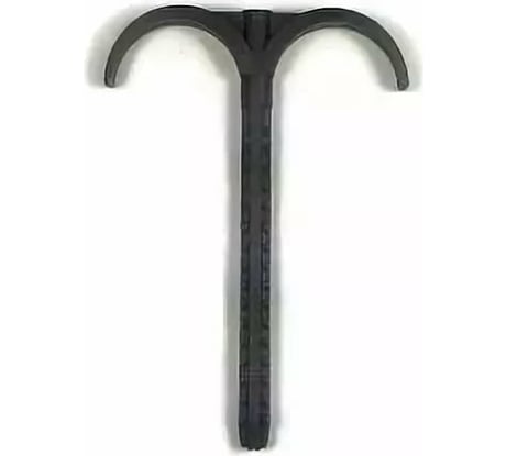 Двойной крюк с дюбелем для 2-х труб Rehau 8x100 12573881002