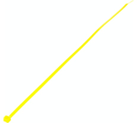 Нейлоновый хомут Зубр МАСТЕР желтый, 3,6 мм x 300 мм, 100 шт 309050-36-300