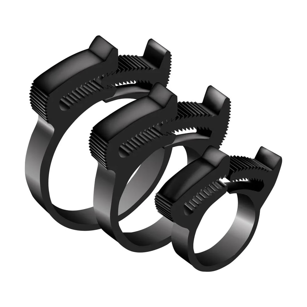 Хомут СТРАЙК Clip-Track 14-12 мм для садовых поливочных шлангов с ...