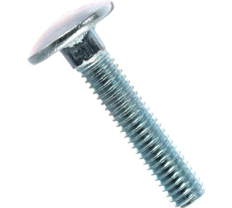 Болт Мир крепежа DIN 603, М8x70 мм, 4,8, цинк, 25 шт. Т0000009980