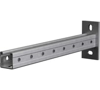 Одиночная усиленная страт-консоль Система КМ 41х41 мм, L900 мм, s: 2,5 мм, тройная перфорация, HD LO41292 KSSU41-900 3P HD