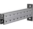 Двойная усиленная страт-консоль Система КМ 41х41 мм, L250 мм, s: 2,5 мм, тройная перфорация, HD, LO41298 2KSSU41-250 3P HD 1
