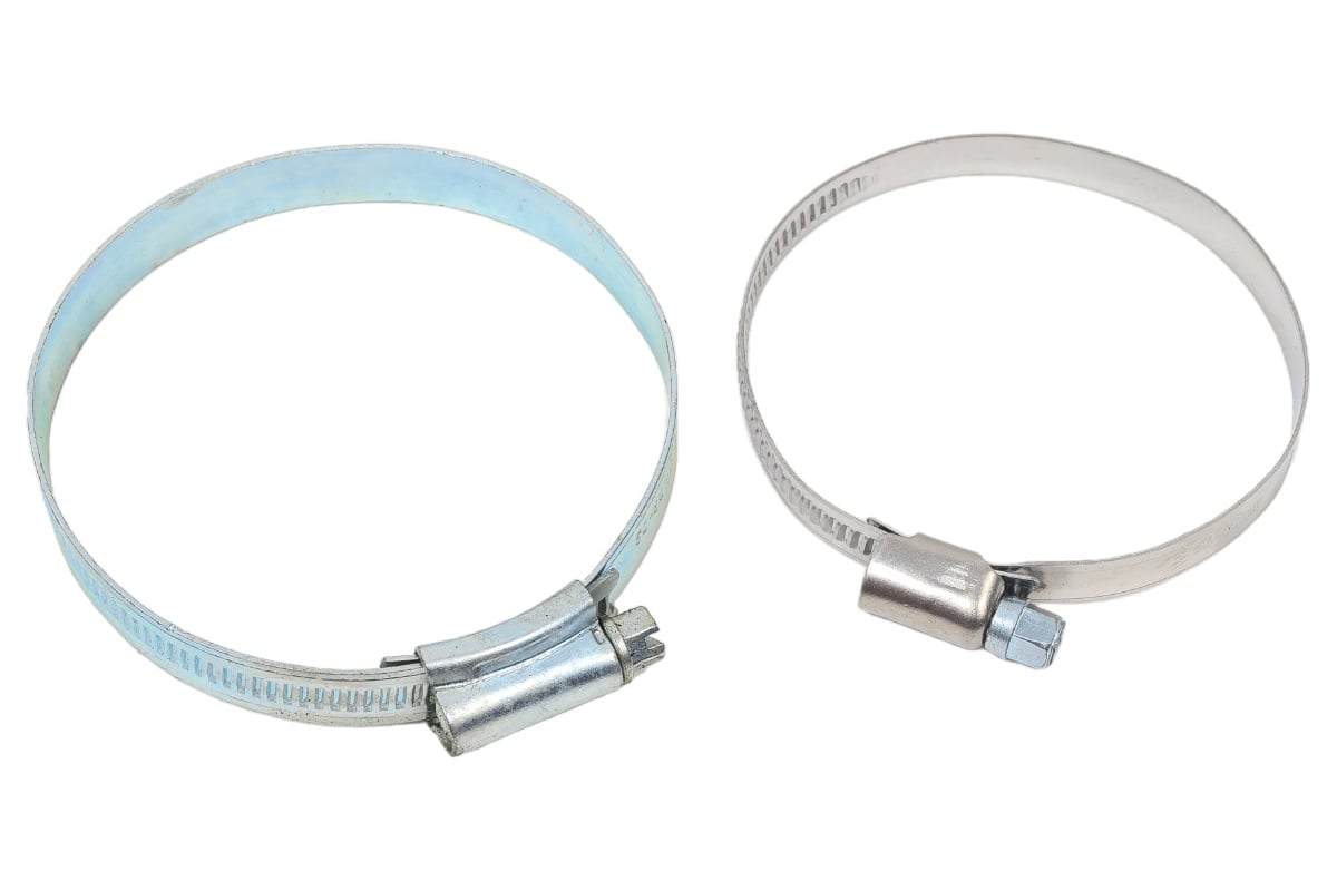 Червячный хомут Holzer Flexo от 10 мм до 90 мм, набор 100 шт. в ...