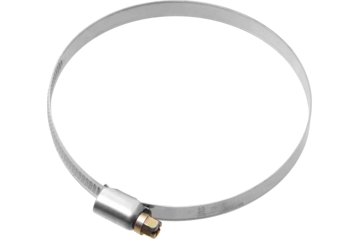 Обжимной хомут из нержавеющей стали MasterProf 70-90 мм, 2 шт ИС.140248 ...