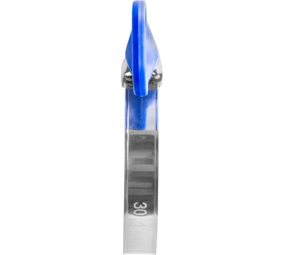 Обжимной хомут из нержавеющей стали MasterProf 30-45 мм, бабочка ИС.140094