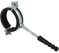 Стальной кронштейн с резиновым уплотнением 1", 32-35мм Valtec RUS.833