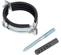 Металлический хомут Политэк 2" (59-65) в комплекте 35000002