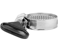 Обжимной червячный хомут MasterProf нерж. сталь, с бабочкой, 16-25 мм, 10 шт. ИС.140157.10