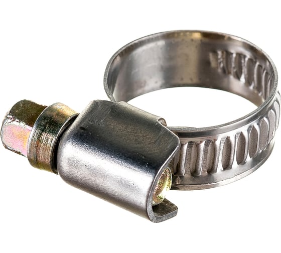 Обжимной хомут FIT IT нержавеющая сталь, 10-19 мм 64273 1