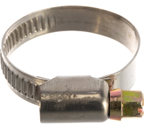 Обжимной хомут FIT IT нержавеющая сталь, 23-35 мм 64279