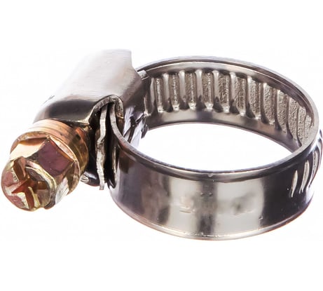 Обжимной хомут FIT IT нержавеющая сталь, 12-22 мм 64274