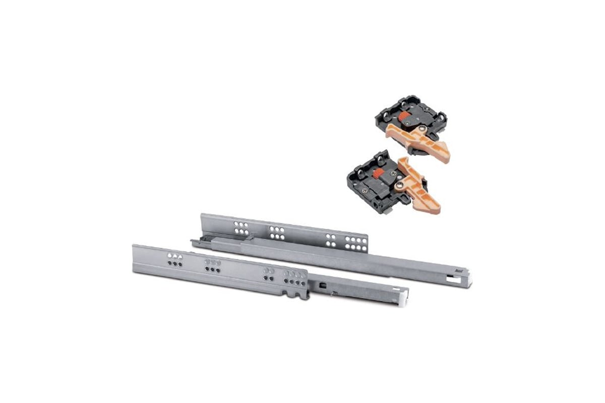 Направляющие полного выдвижения GTV MODERN SLIDE L-400 c 3D ...