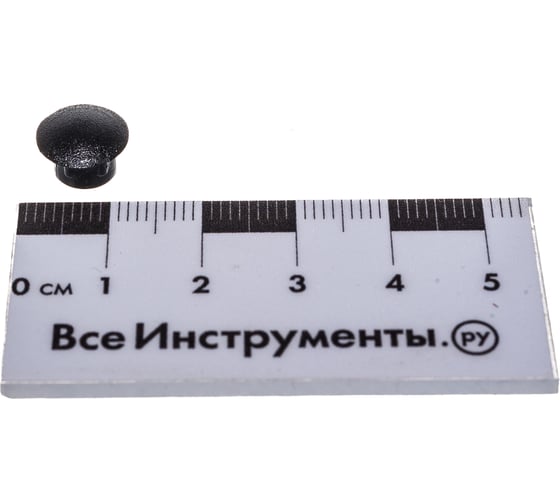 Декоративная заглушка Tech-Krep/Zitar 8 мм черная 35 шт - пакет 108868