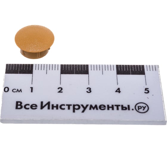 Декоративная заглушка Tech-Krep/Zitar 12 мм бук 30 шт - пакет 108878