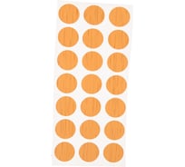 Заглушка самоклейка Tech-Krep 14 мм бук 20 шт - пакет 109110