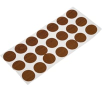 Заглушка самоклейка Tech-Krep 14 мм орех 20 шт - пакет 109116