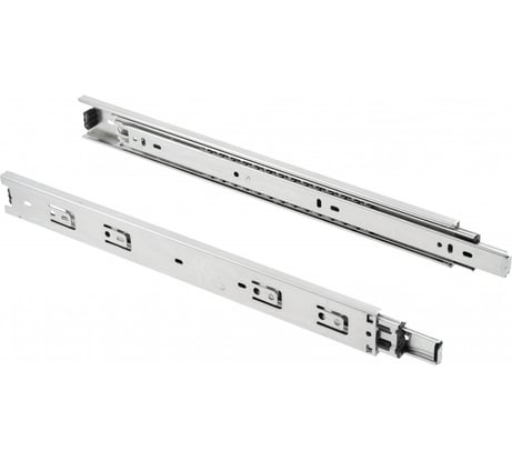 Шариковые направляющие полного выдвижения GTV 45х600 мм, 50 кг PK-PRO-H45-600