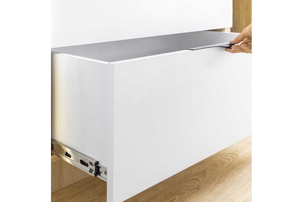 Шариковые направляющие полного выдвижения GTV 45х400 мм, 50 кг PK-PRO ...