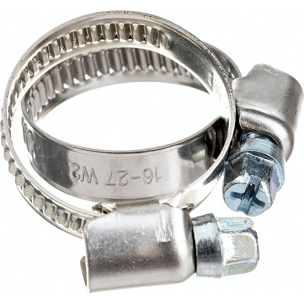 Обжимной хомут из нержавеющей стали Tech-Krep 16х27 2шт - ярлык 104044 ...