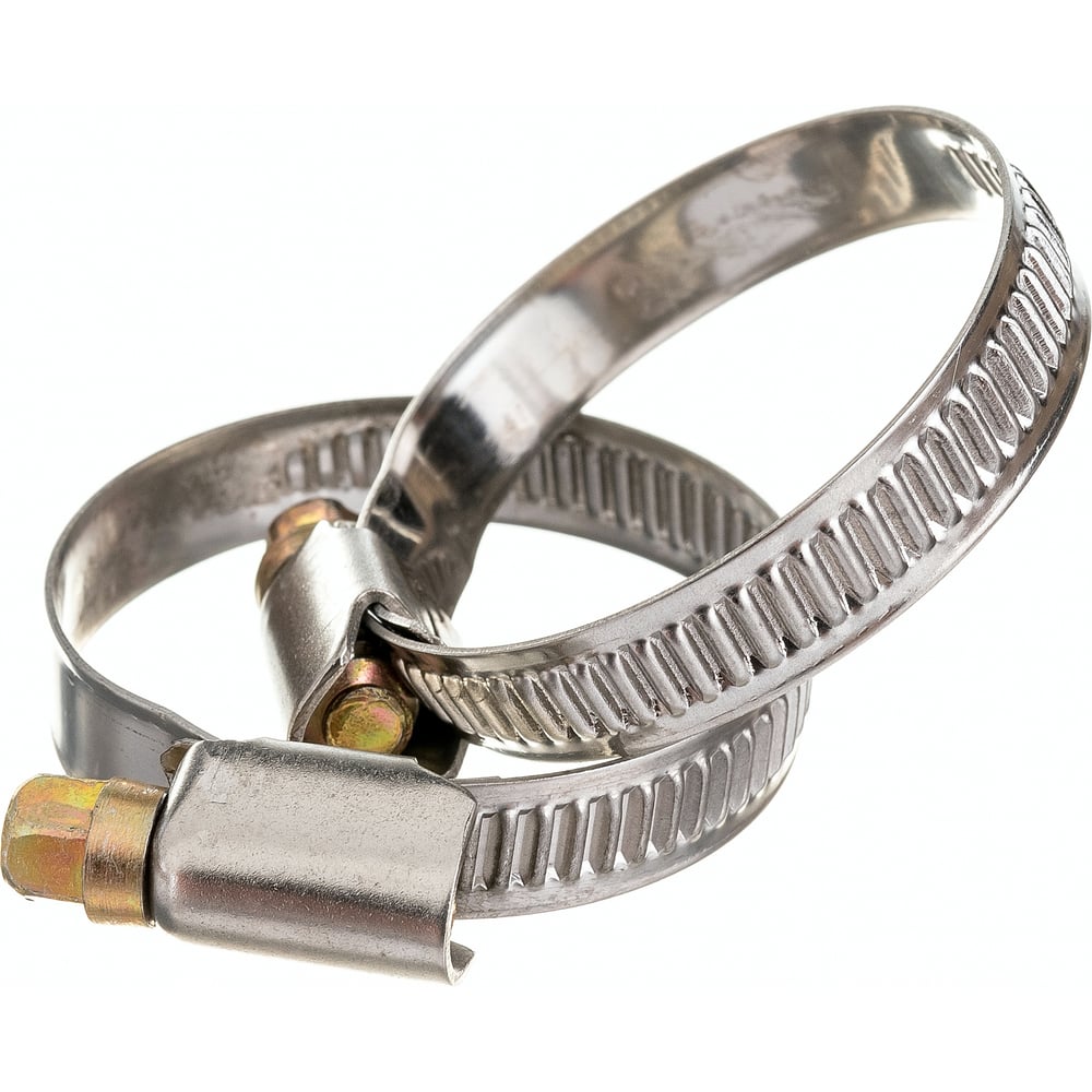 Обжимной хомут из нержавеющей стали Tech-Krep 25х40 2шт - ярлык 104046 ...