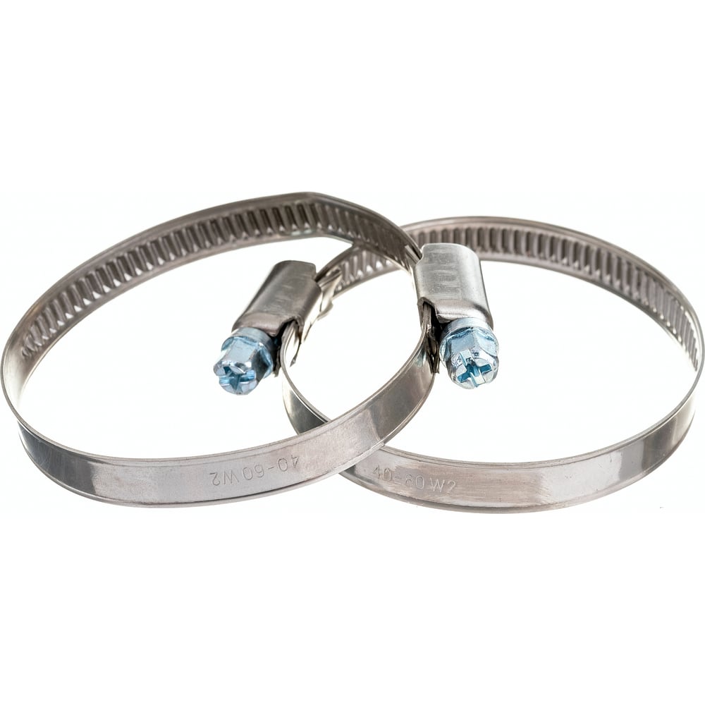 Обжимной хомут из нержавеющей стали Tech-Krep 40х60 2шт - ярлык 104049 ...