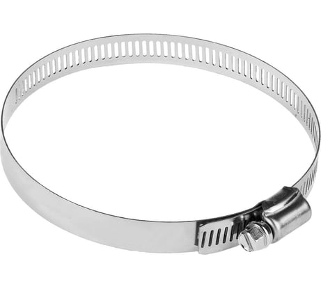 Обжимной хомут из нержавеющей стали Tech-Krep 90х110 2шт - ярлык 104054