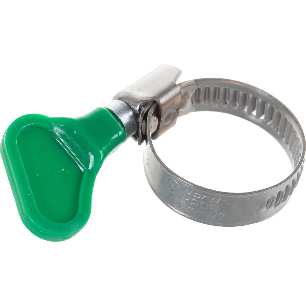 Обжимной хомут из нержавеющей стали Tech-Krep 16х25 с бабочкой 1шт ...