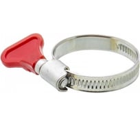 Обжимной хомут, цинк Tech-Krep 12х20 с бабочкой 6шт - хомут 136955