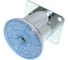 Ножка Tech-Krep металл, круглая, нерегулируемая, D50x60 мм, хром - накл. 148576 2