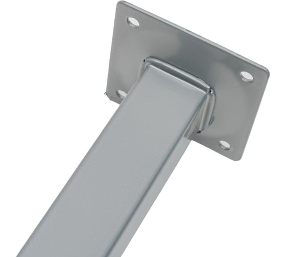 Ножка Tech-Krep металл, квадрат, нерегулируемая, 25x25x800 мм, серая - накл. 152132
