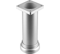 Ножка Tech-Krep металл, круглая, нерегулируемая, D60x710 мм, сатин - накл. 152126