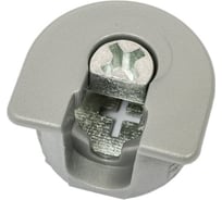 Эксцентриковая стяжка Tech-Krep серая D20 мм 2 шт. пакет 153887