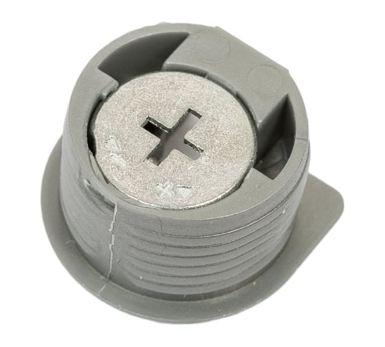 Эксцентриковая стяжка Tech-Krep/Zitar серая D20 мм 2 шт. пакет 153887
