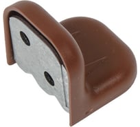 Крепежный уголок с пластиковой крышкой Tech-Krep/Zitar 20x28 темная вишня 4 шт. пакет 148281