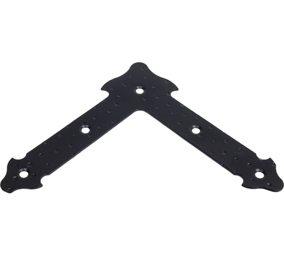 Уголок декоративный прямой плоский Tech-Krep FRS-165 мат. черный - накл. 148330 1