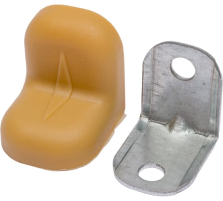 Крепежный уголок с пластиковой крышкой Tech-Krep/Zitar 20x20 светлая вишня 4 шт. пакет 148272