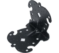 Уголок декоративный прямой усиленный Tech-Krep FRS 105-105-100 матовый черный - накл. 148340