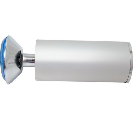 Ножка Tech-Krep алюминий, круглая, регулируемая, с конусом, D50x150 мм, матовый хром - накл. 148557