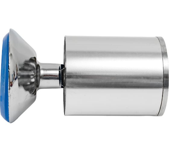 Ножка Tech-Krep алюминий, круглая, регулируемая, с конусом, D50x100 мм, хром - накл. 148558