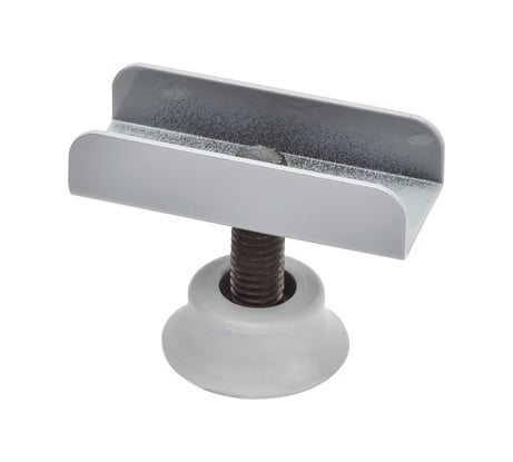 Регулируемая п-образная опора MF серая, 16 мм 10121v