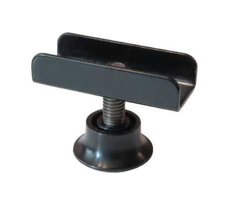 Регулируемая п-образная опора MF черная, 16 мм 2214v