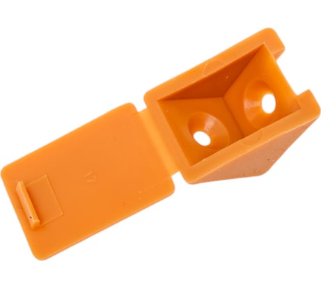 Мебельный уголок с шурупом Tech-Krep/Zitar вишня 4 шт. пакет 108984