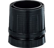 Регулируемый пластиковый подпятник для трубы Tech-Krep D60 мм, черный 1 шт. пакет 148547