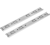 Шариковые направляющие ТУНДРА L=350 мм, Н=35 мм, толщина 0,6 мм, 2 шт. 9236139